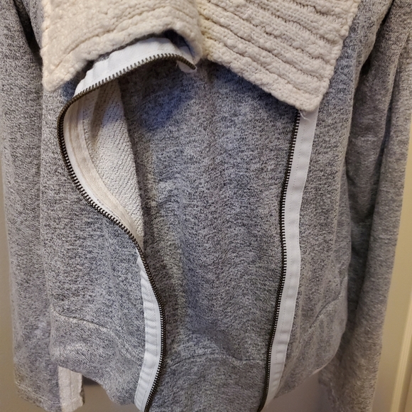 Long Sleeved Anthro Sweatshirt Jacket - Picture 2 of 8